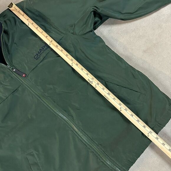 Chaps Ralph Lauren Mens Size Medium Jacket Dark Green Fleece Lined - Picture 8 of 10
